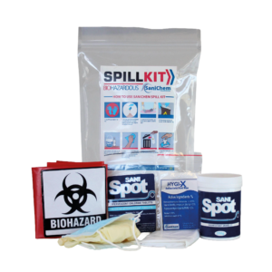 Bio Spill Kit Biohazard Containment & Disinfection System